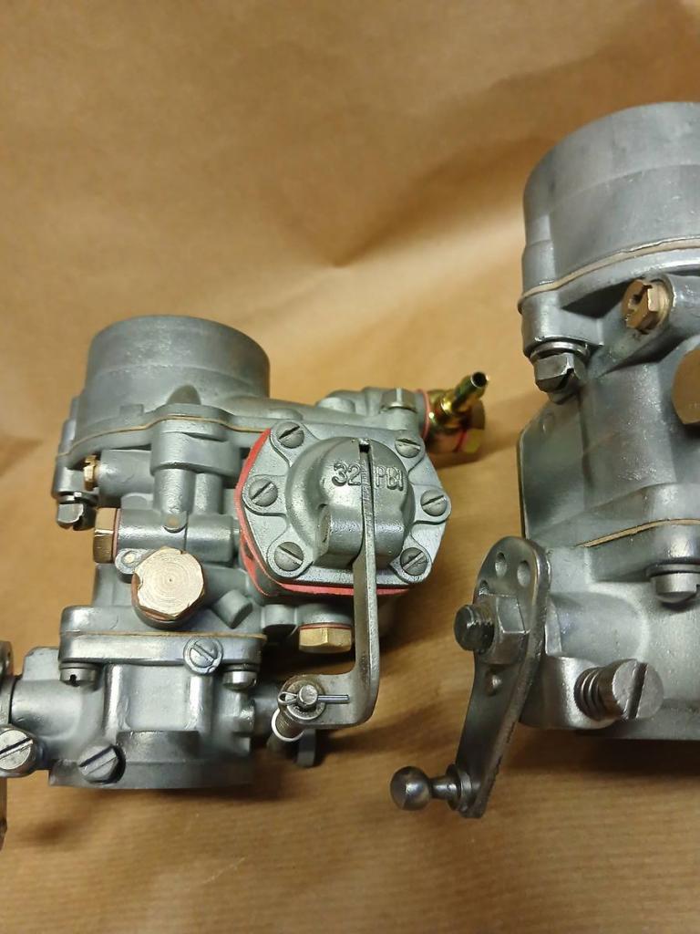 Paire Carburateurs solex 32 PORSCHE 356 LesAnciennes.com