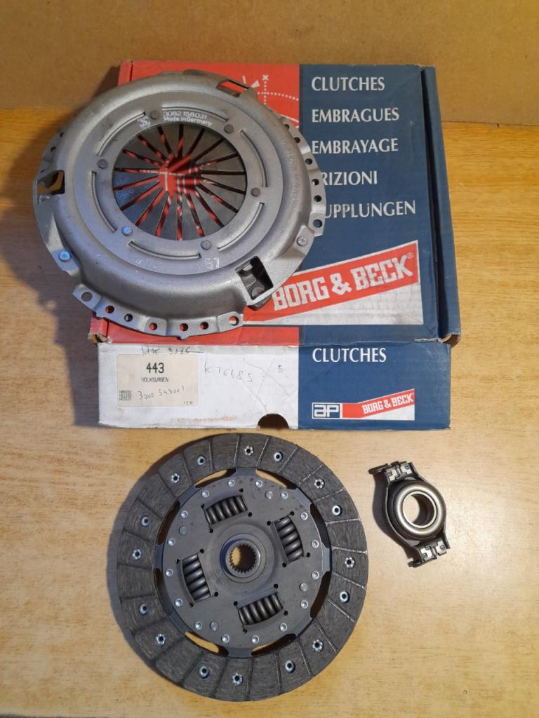 Kit embrayage vw polo golf 1.3L borg&beck 443 LesAnciennes.com