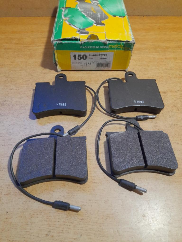 Plaquettes de frein avant Citroën GSA axel LesAnciennes.com