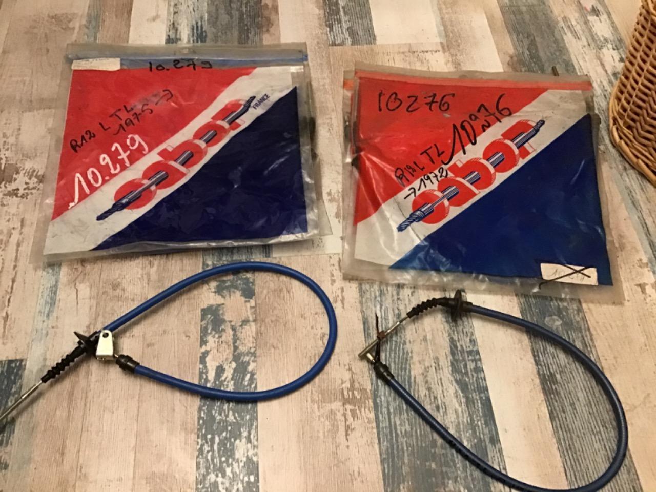 CÂBLES D’EMBRAYAGE NEUFS RENAULT 12 (R12) LesAnciennes.com