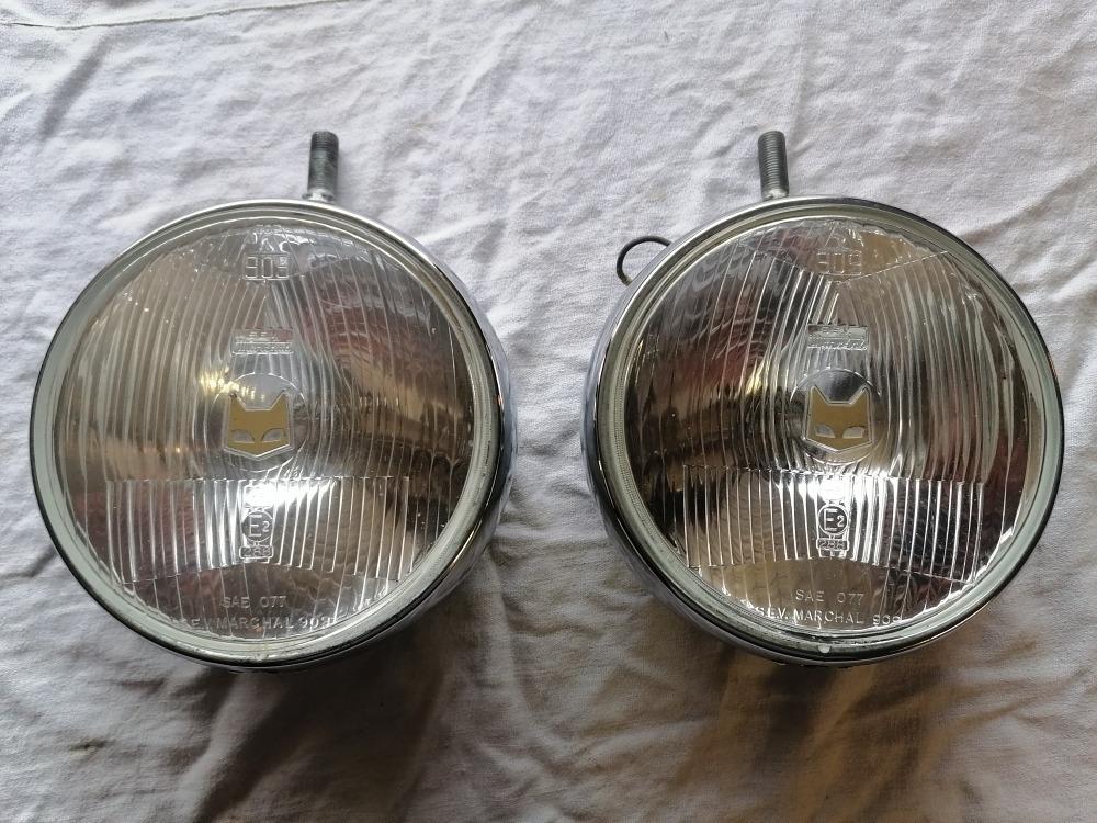 Phares antibrouillard Marchal RENAULT, FIAT Alpine LesAnciennes.com
