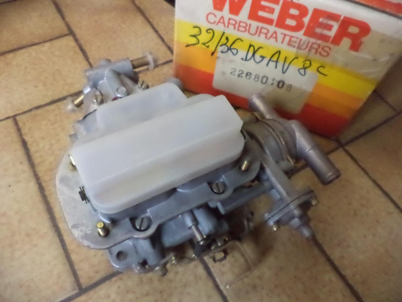 Kit carburateur weber 32/36DGAV 8C ford granada LesAnciennes.com