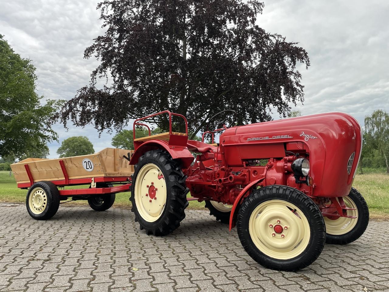 1959 Porsche 108 Diesel & Trailer LesAnciennes.com