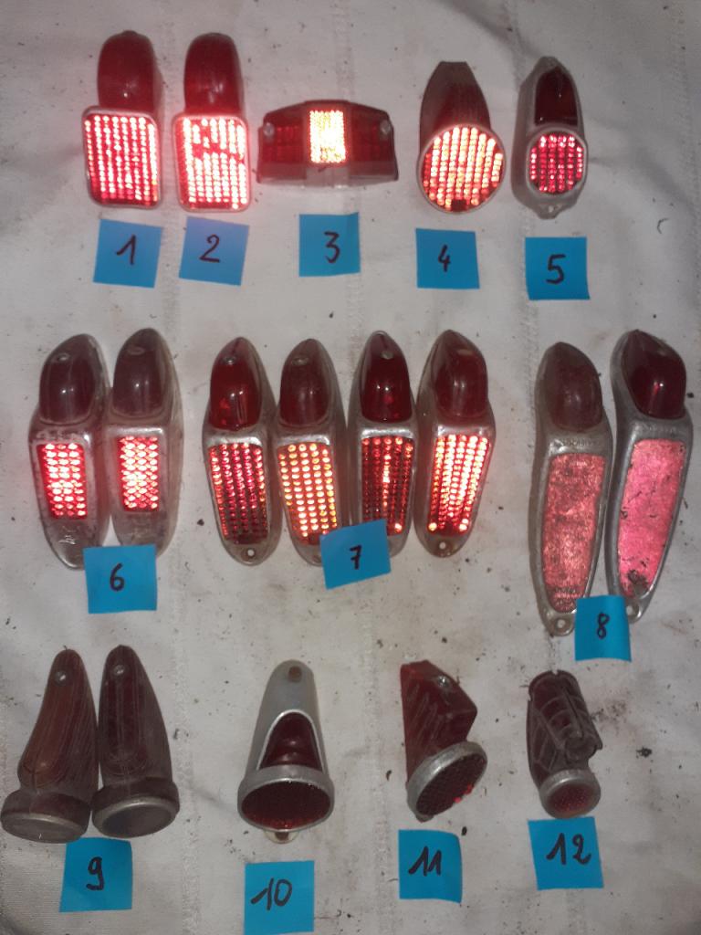 Feux MOTOBECANE ,PEUGEOT,ALCYON, MONET-GOYON etc LesAnciennes.com