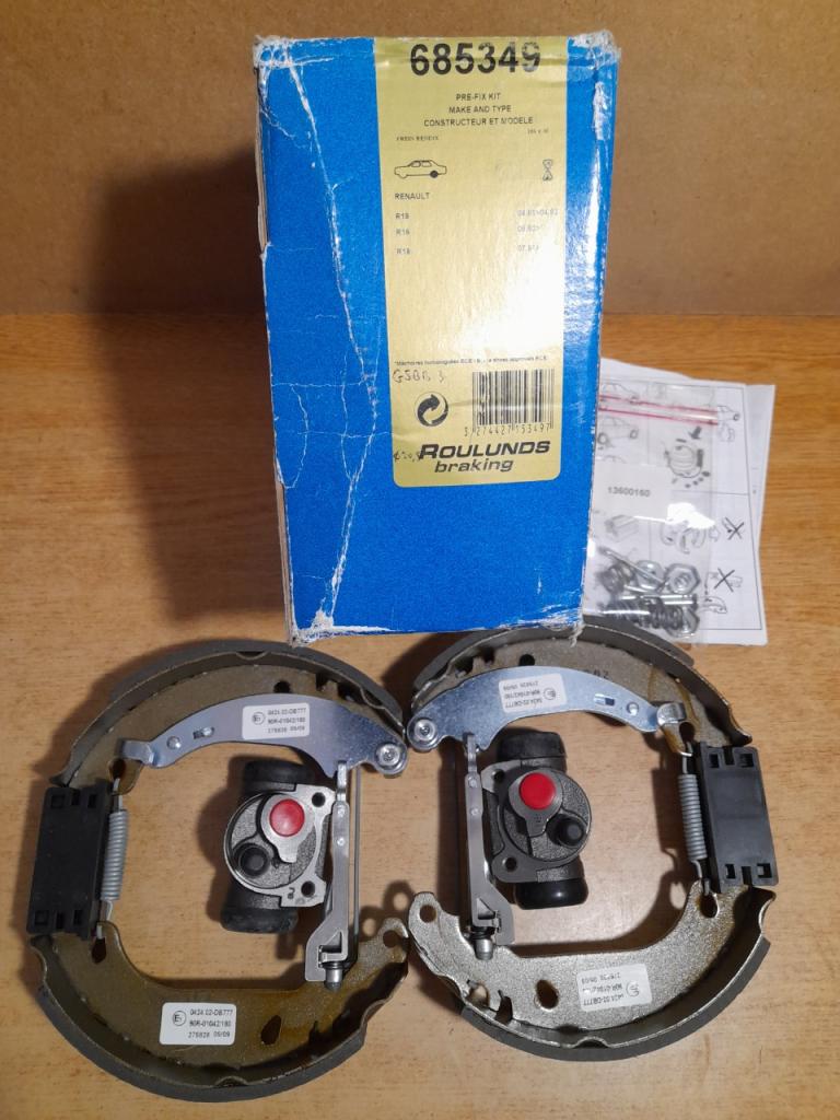 Kit frein arrière Renault 19 180x40mm LesAnciennes.com