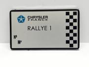 image_0-PLAQUE VIERGE TABLEAU DE BORD SIMCA 1000 RALLYE 1
