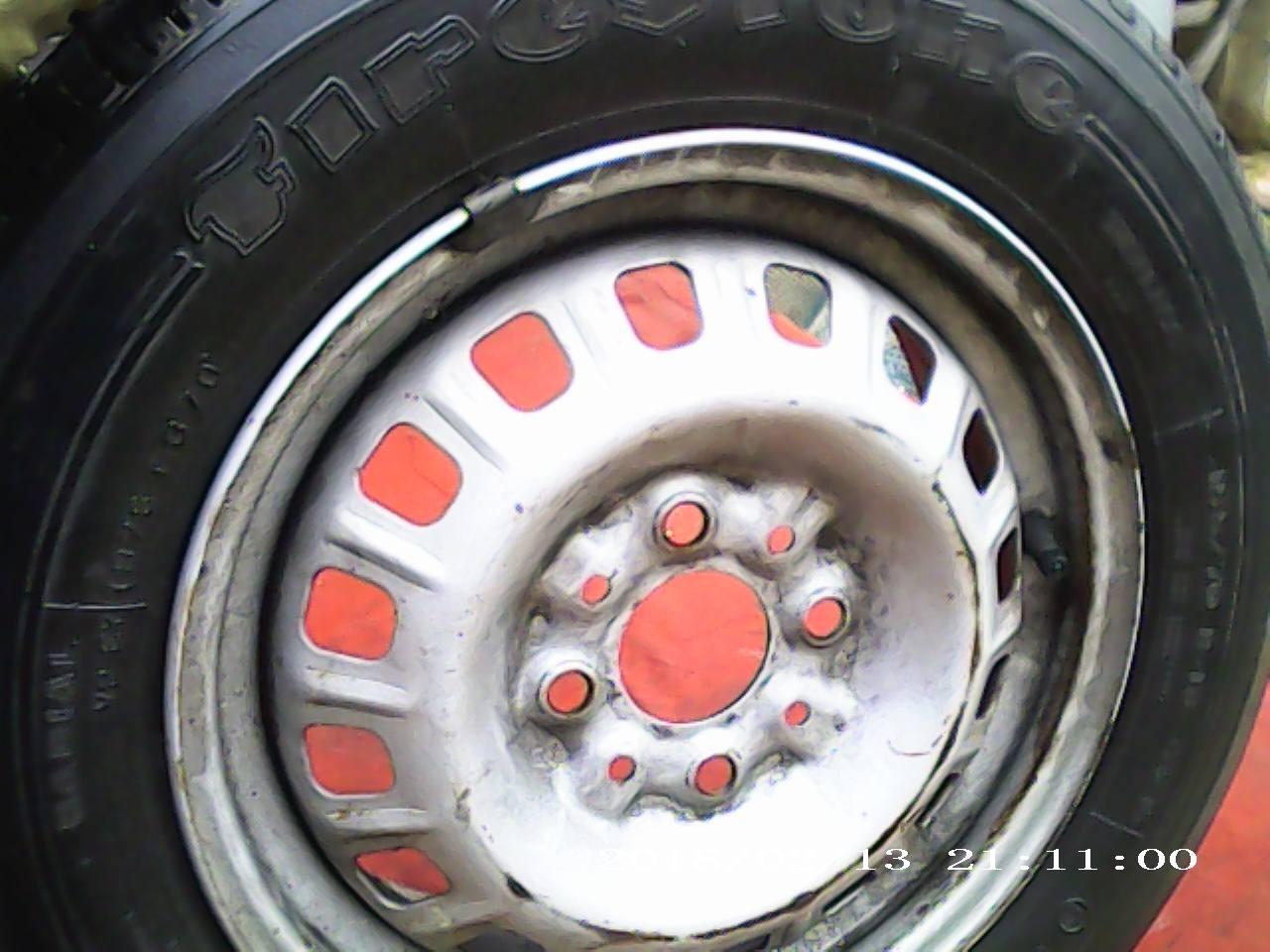 1 Pneu +Jante Firestone FIAT Panda LesAnciennes.com