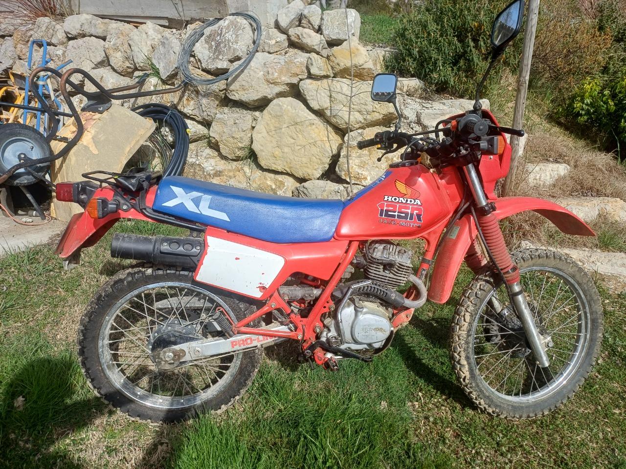 HONDA XR 125 JD04 - 1986 LesAnciennes.com
