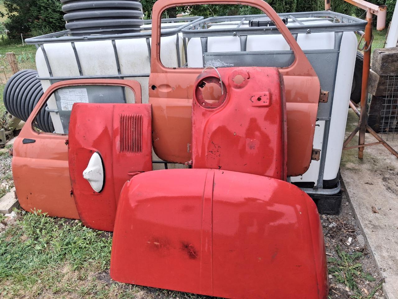 Lot de pièces FIAT 500 F LesAnciennes.com