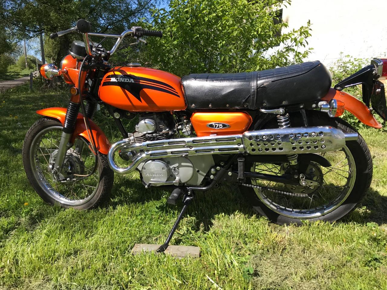 HONDA CL 175 Scrambler - 1971 LesAnciennes.com