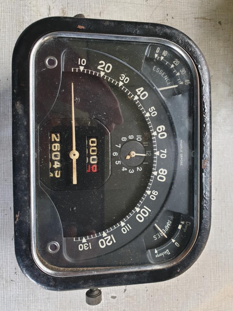 ⭐︎ Compteur D'origine Citroën Traction – Pièce Classique Ancienne