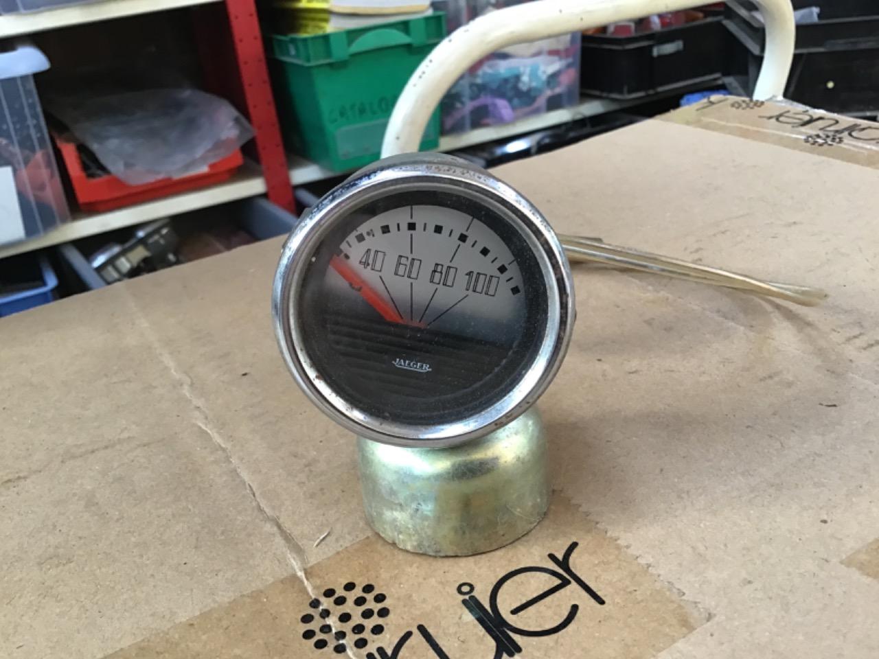 MANOMÈTRE TEMPÉRATURE D’EAU JAEGER LesAnciennes.com