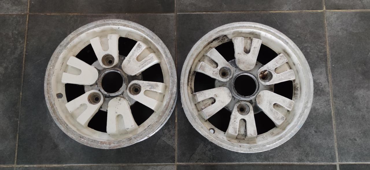 Jantes aluminium RENAULT 5 (R5) TX bord nervuré LesAnciennes.com