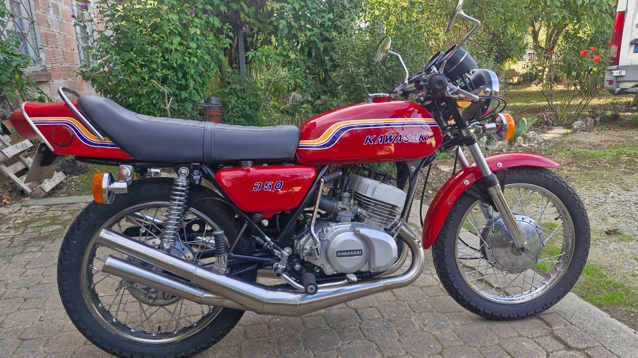 KAWASAKI 350 S2 - 1973 LesAnciennes.com