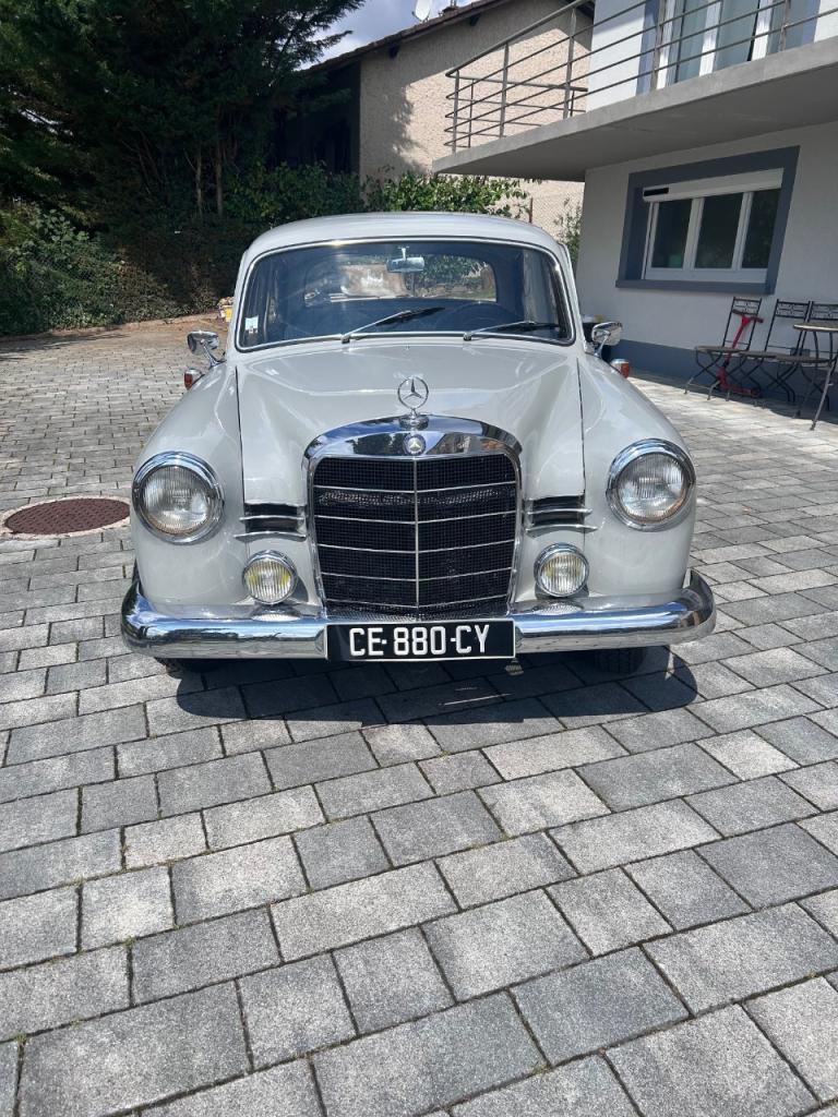 MERCEDES 180 ponton - 1962 LesAnciennes.com
