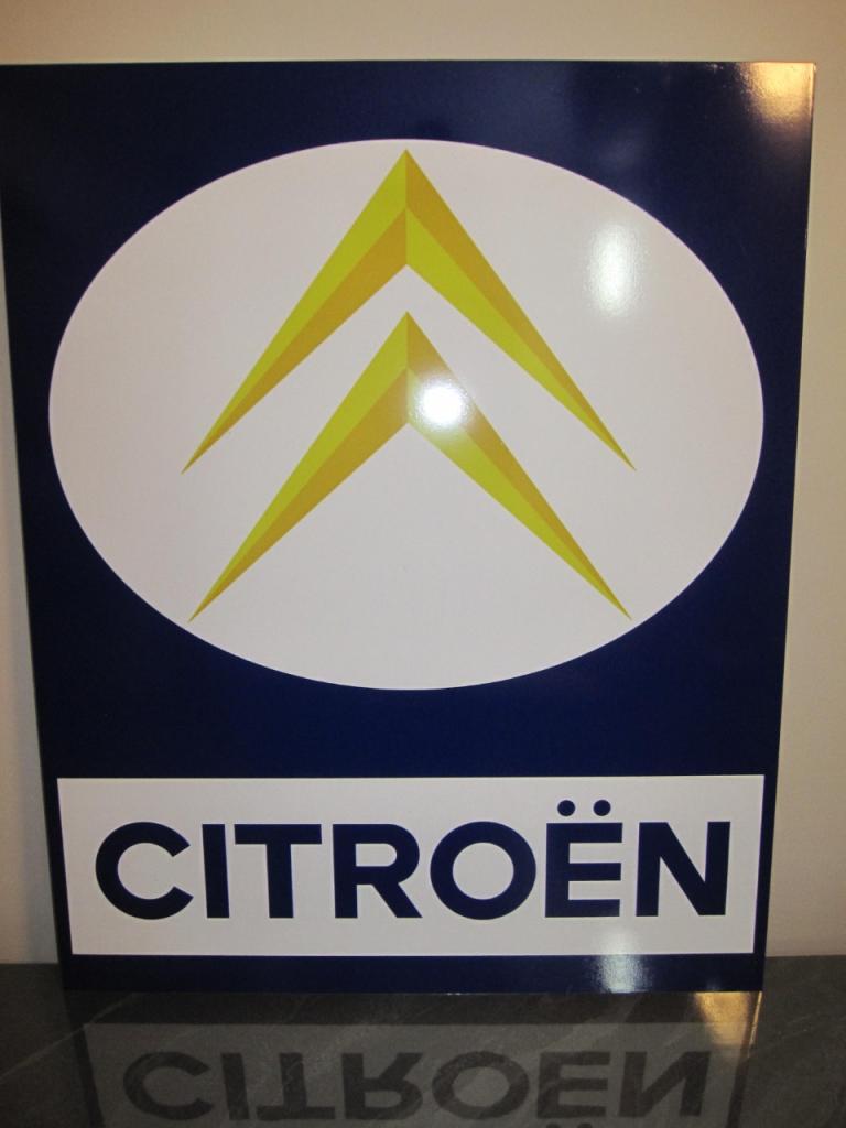 Panneau publicitaire CITROEN LesAnciennes.com