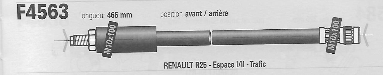 Flexible RENAULT R25, espace LesAnciennes.com
