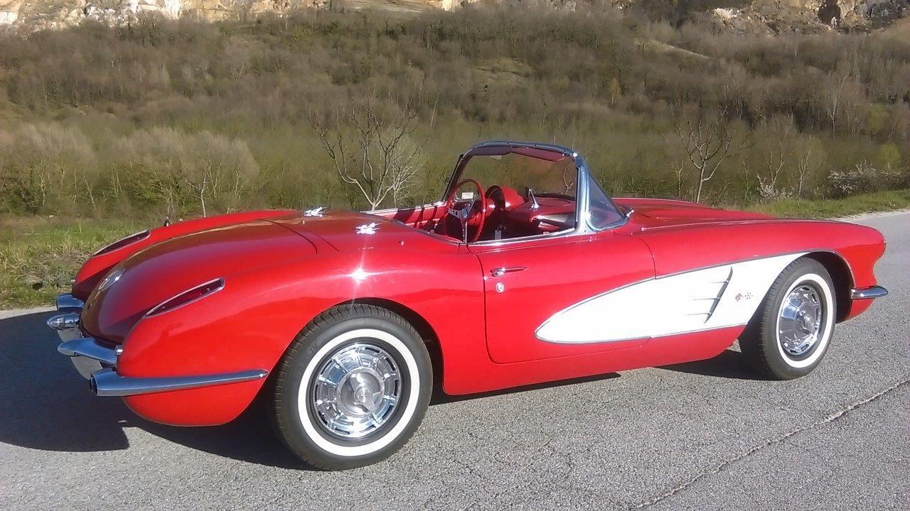 CHEVROLET Corvette C1 cabriolet - 1959 LesAnciennes.com