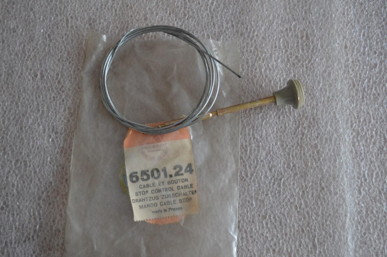 Câble stop pompe injection PEUGEOT D4B, neuf LesAnciennes.com