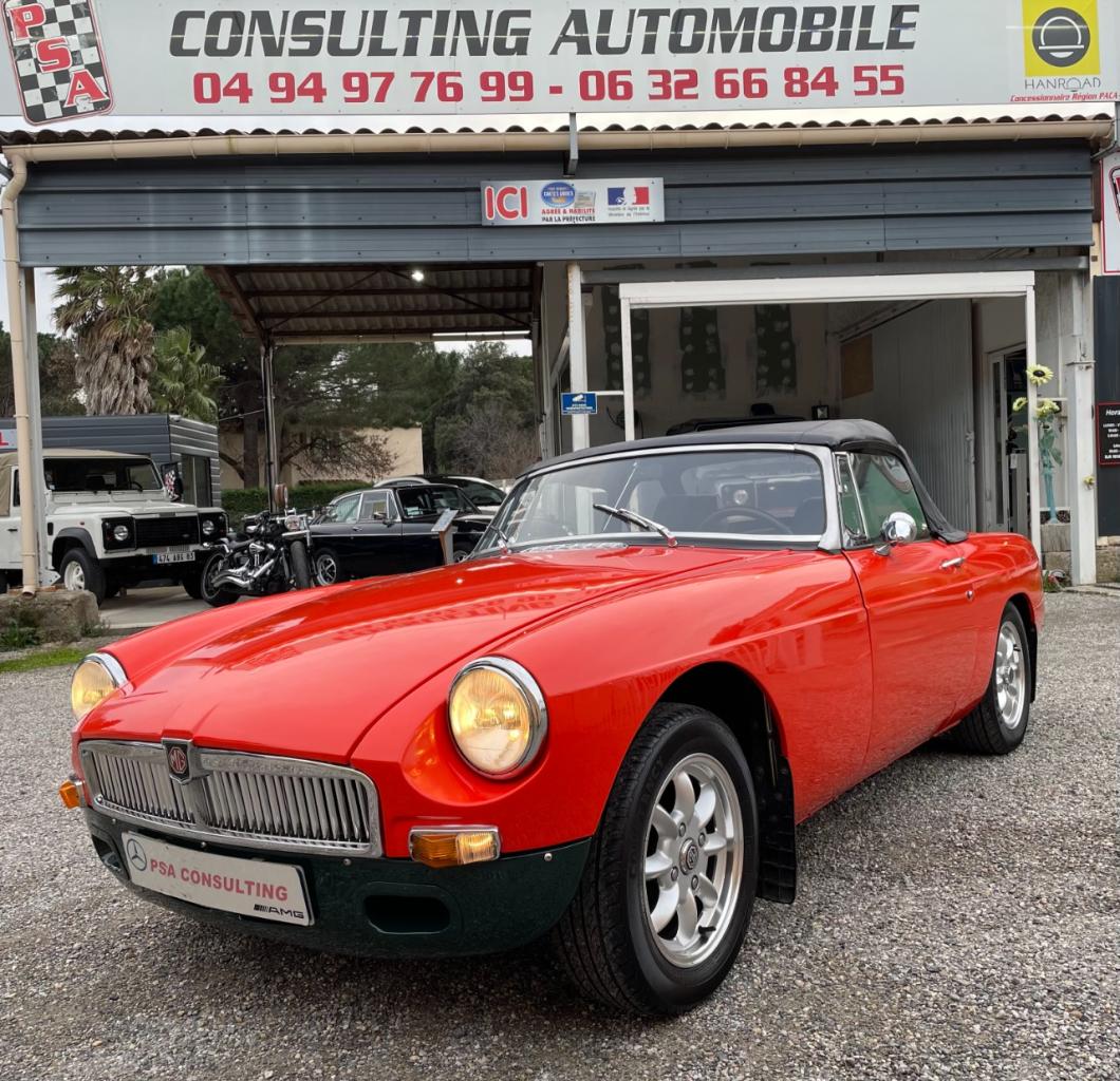 MG MGB 1.8 Roadster Cabrio. - 1977 LesAnciennes.com