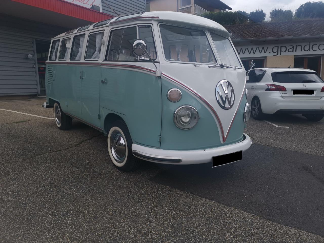 VOLKSWAGEN Combi SPLIT SAMBA 23 F - 1974 LesAnciennes.com
