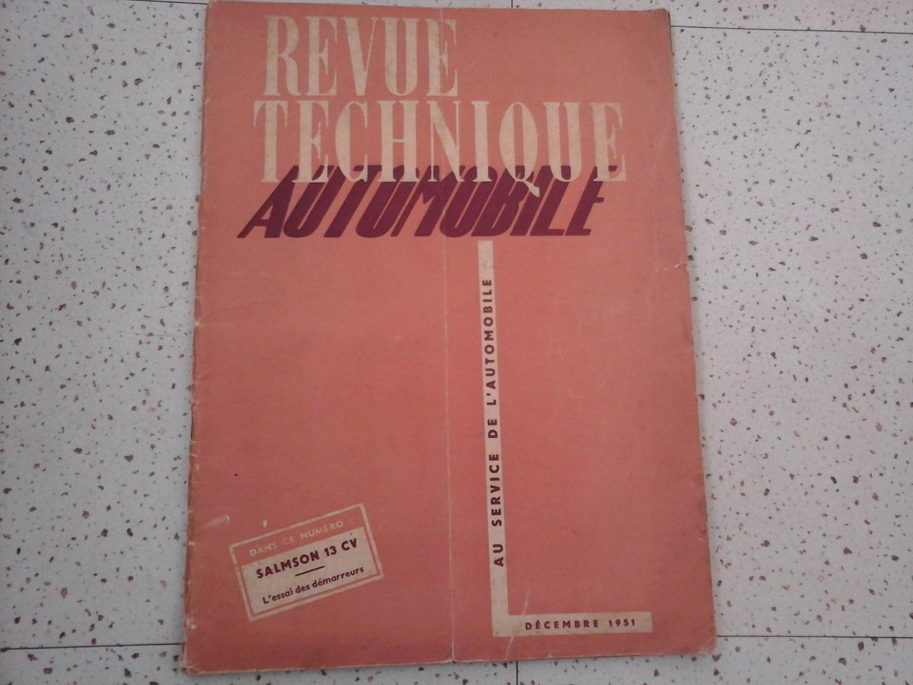 Revue technique Salmson LesAnciennes.com