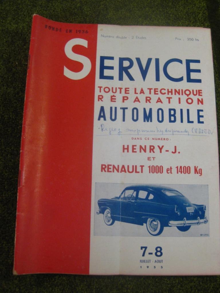 Citroën 15/6 H. Service N°7/8 de 55 LesAnciennes.com