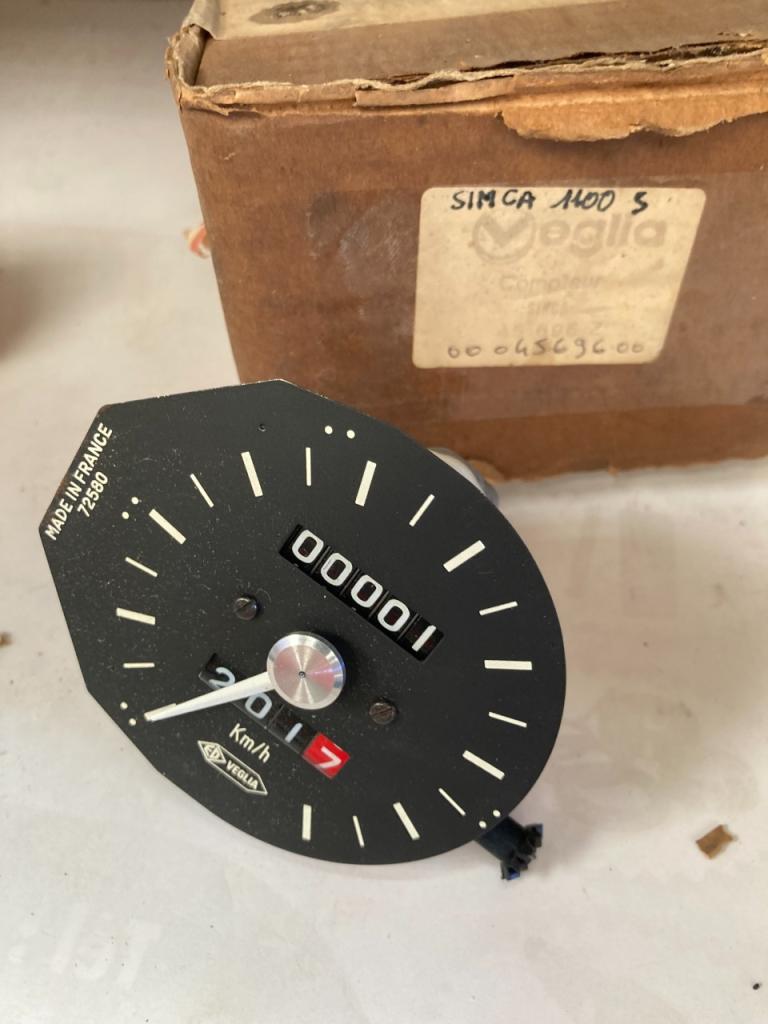 Compteur neuf VEGLIA SIMCA 1100 S LesAnciennes.com