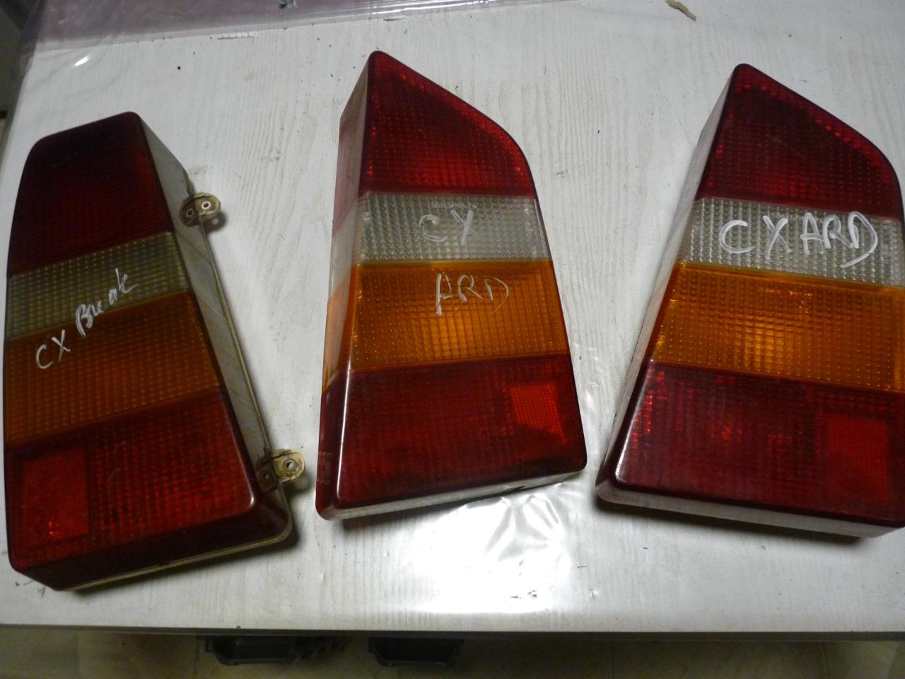 3 Feux arriére CITROEN CX LesAnciennes.com