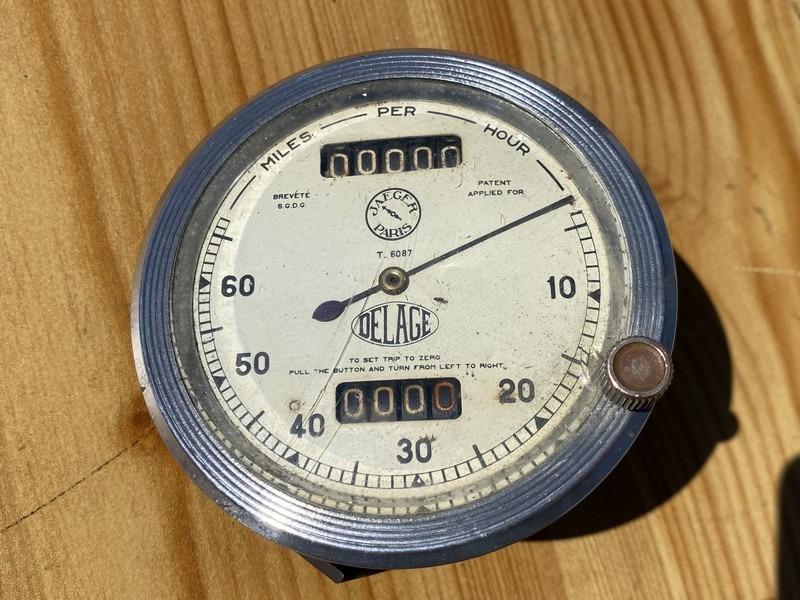 Compteur DELAGE DI LesAnciennes.com