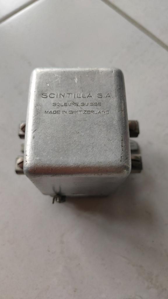 Régulateur SCINTILLA S.A Soleure Suisse LesAnciennes.com