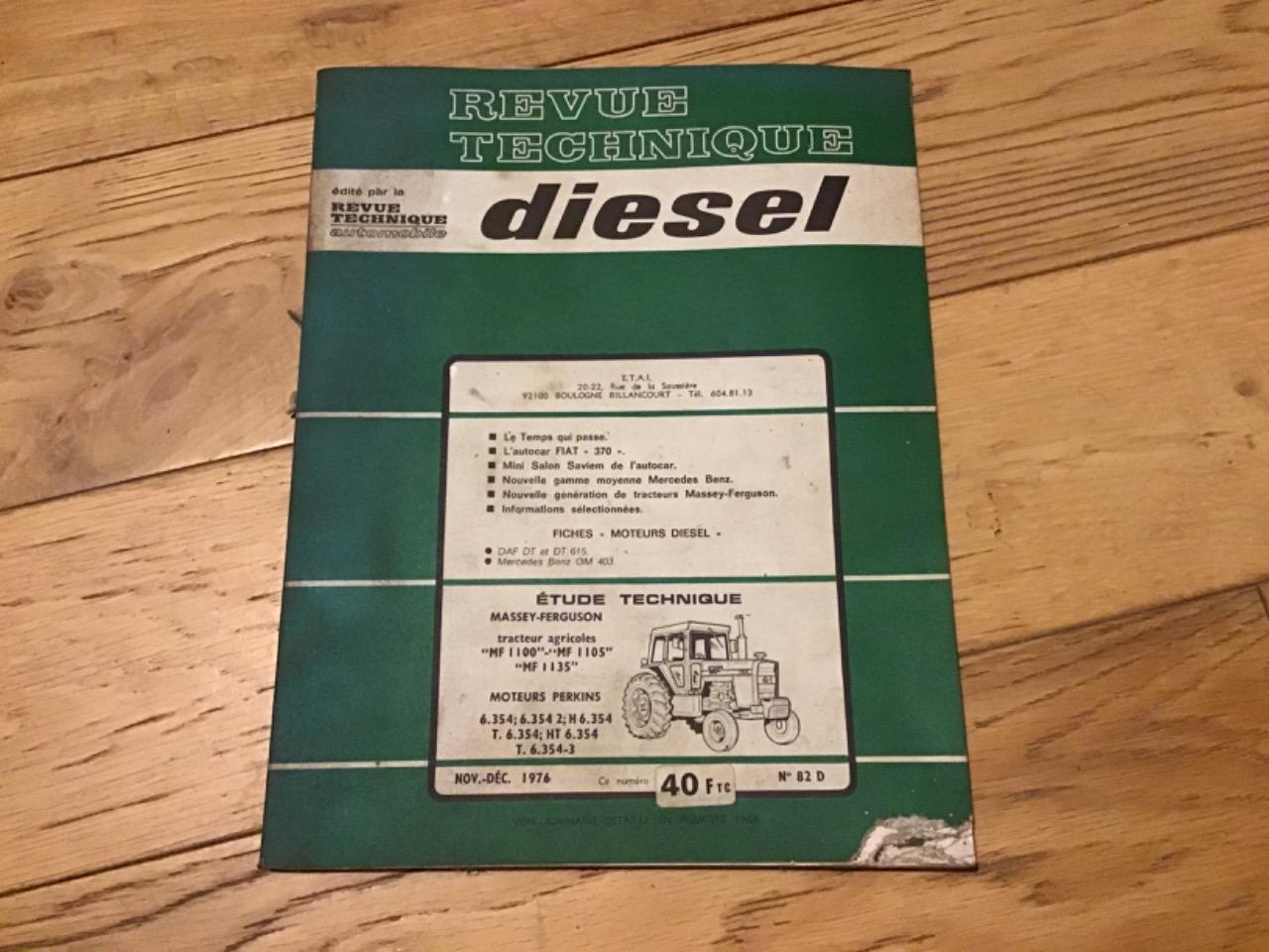 REVUE TECHNIQUE TRACTEUR MASSEY FERGUSON LesAnciennes.com