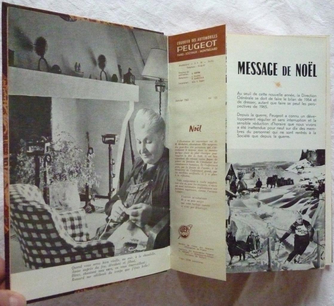 Courrier des Automobiles Peugeot, 1965 LesAnciennes.com