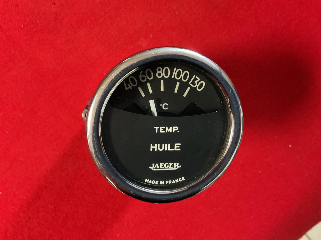 Mano température huile 130* 6v Jaeger éclairage LesAnciennes.com