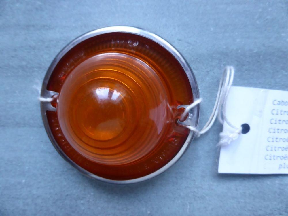 Cabochon feu clign orange + enjoliveur SEIMA 3053 LesAnciennes.com