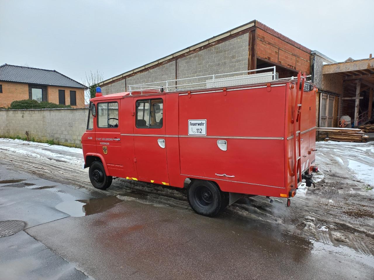 MERCEDES 408 pompier - 1969 LesAnciennes.com