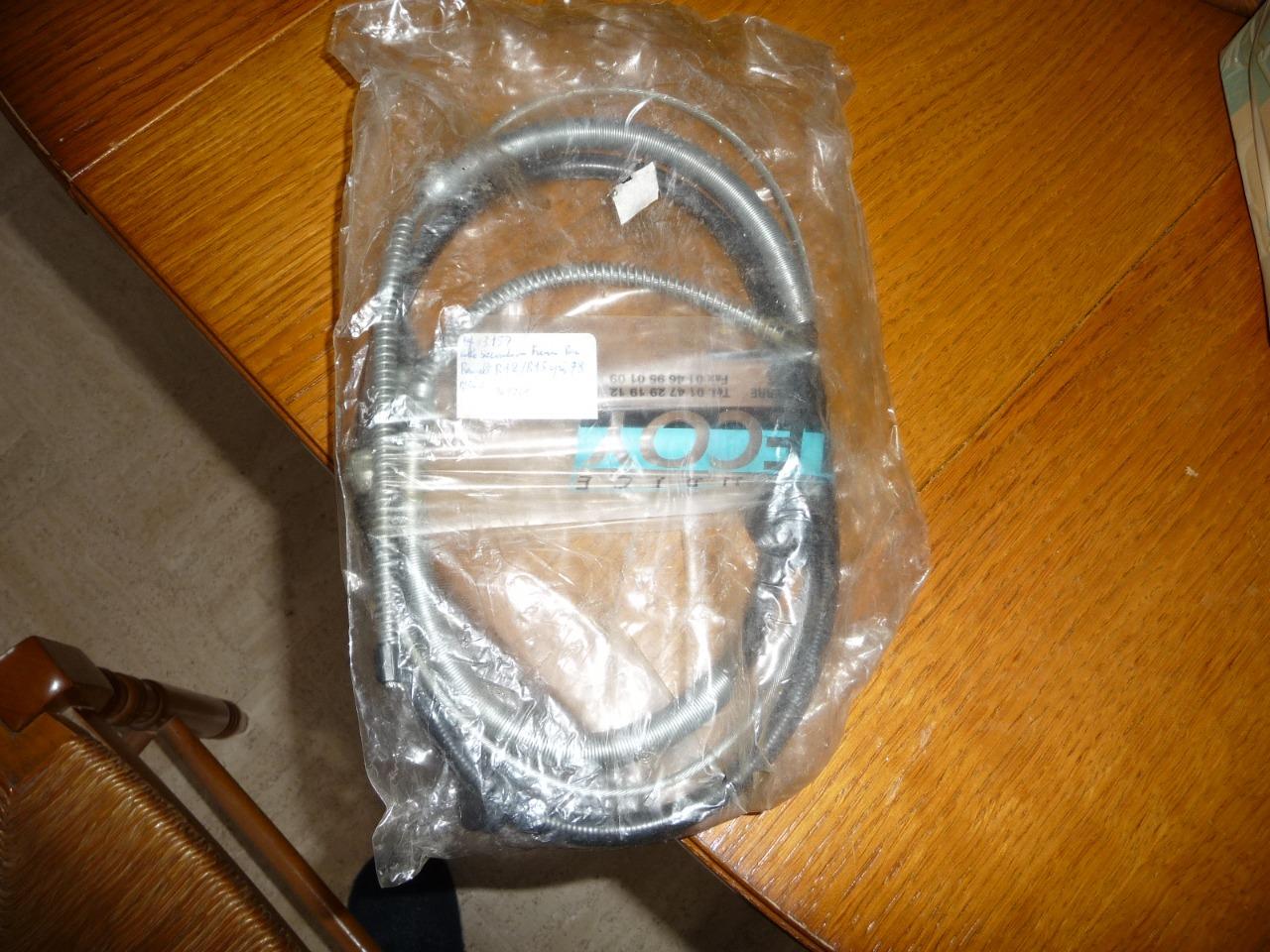 Cable FREINS A MAINS RENAULT 12 (R12) LesAnciennes.com