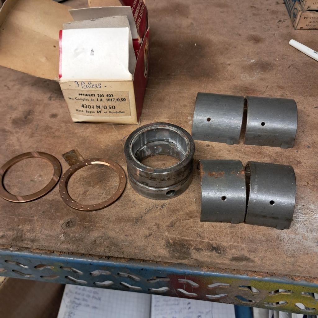 Coussinet jeu de ligne d’arbre complet PEUGEOT 203 LesAnciennes.com