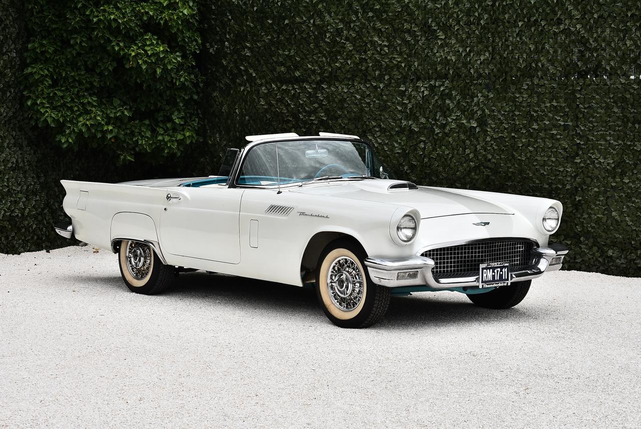 1957 Ford Thunderbird 312CI V8 Ford-O-Matic Automa LesAnciennes.com