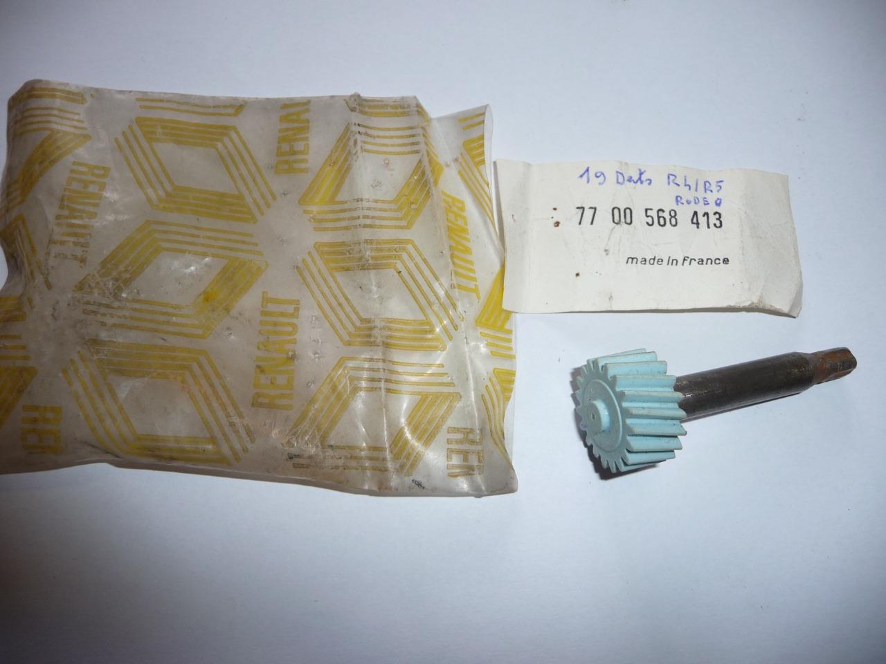 Pièces RENAULT 4 PIGNON TAKCHIMETRE COMPTEUR LesAnciennes.com