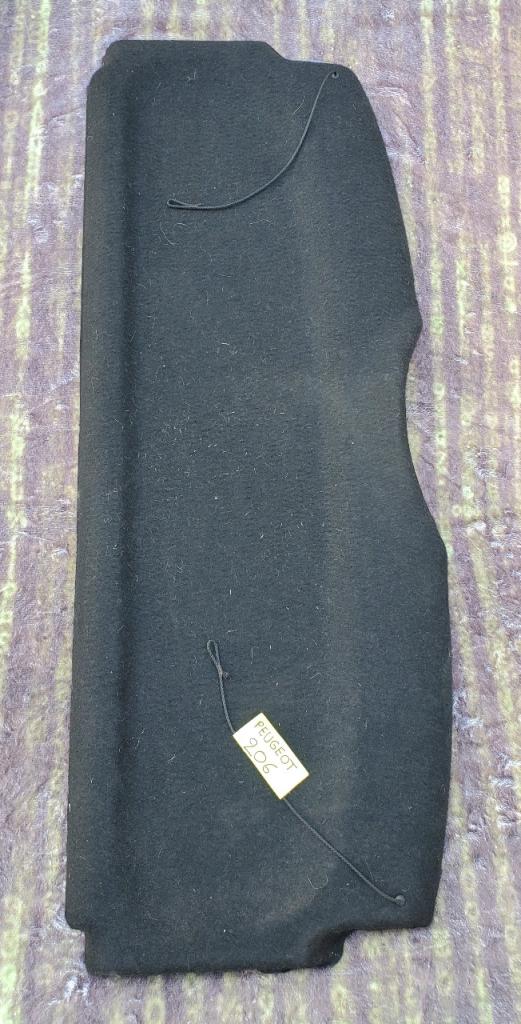 Plage arrière / tablette, noire, pour PEUGEOT 206 LesAnciennes.com