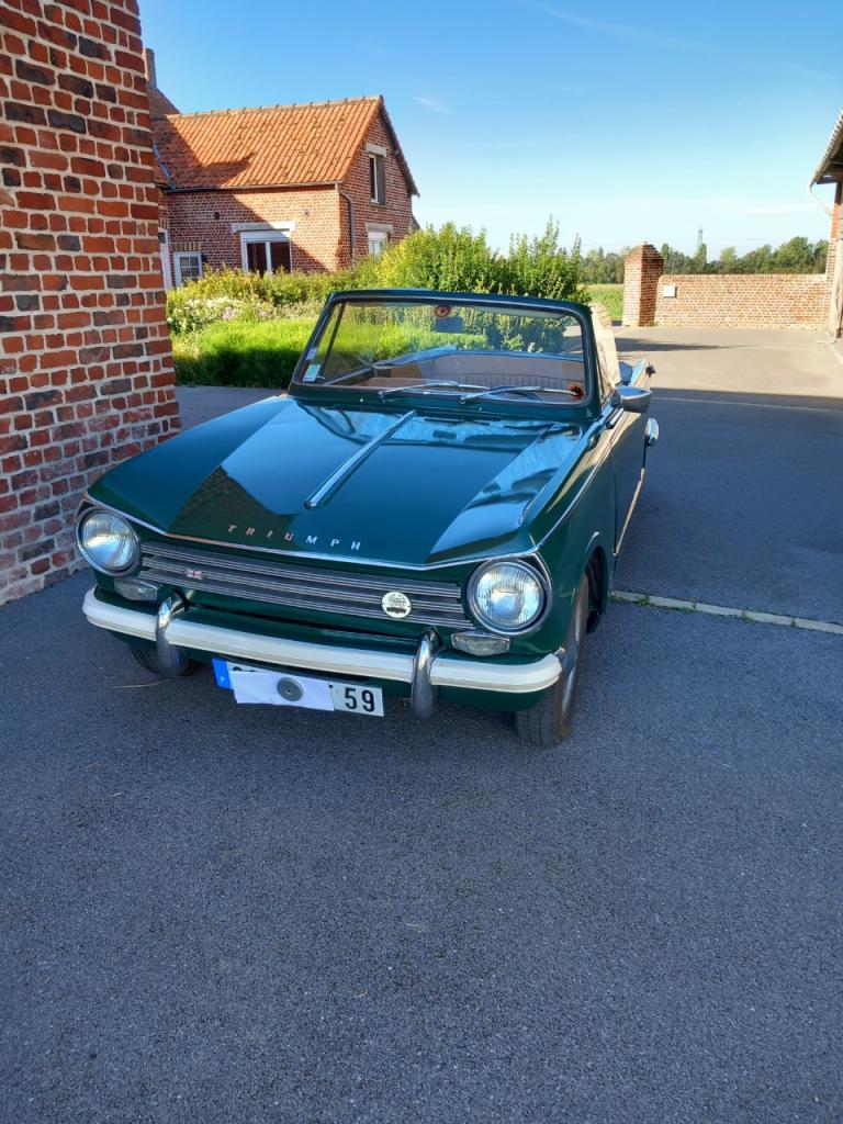 TRIUMPH Herald Hérald Britt 13/60 - 1968 LesAnciennes.com