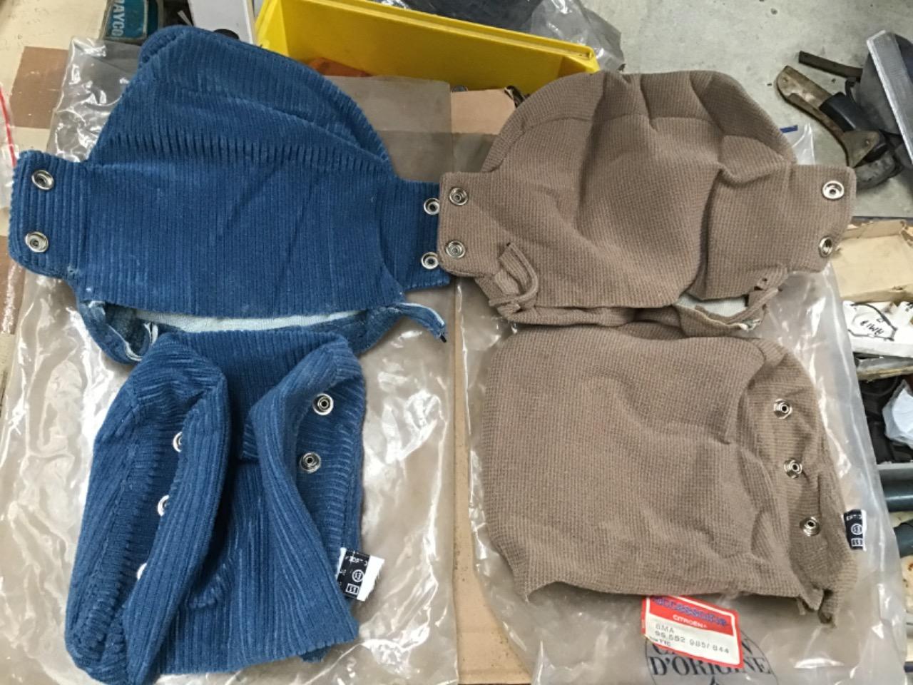 HOUSSES APPUIE TÊTE NEUVES CITROEN CX LesAnciennes.com