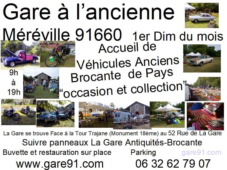 LA GARE DE MEREVILLE LesAnciennes.com
