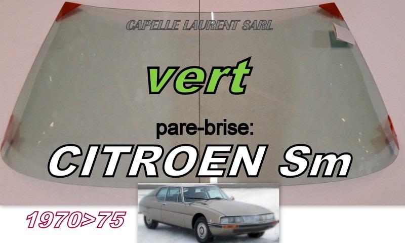 CITROEN SM PARE BRISE NEUF LesAnciennes.com
