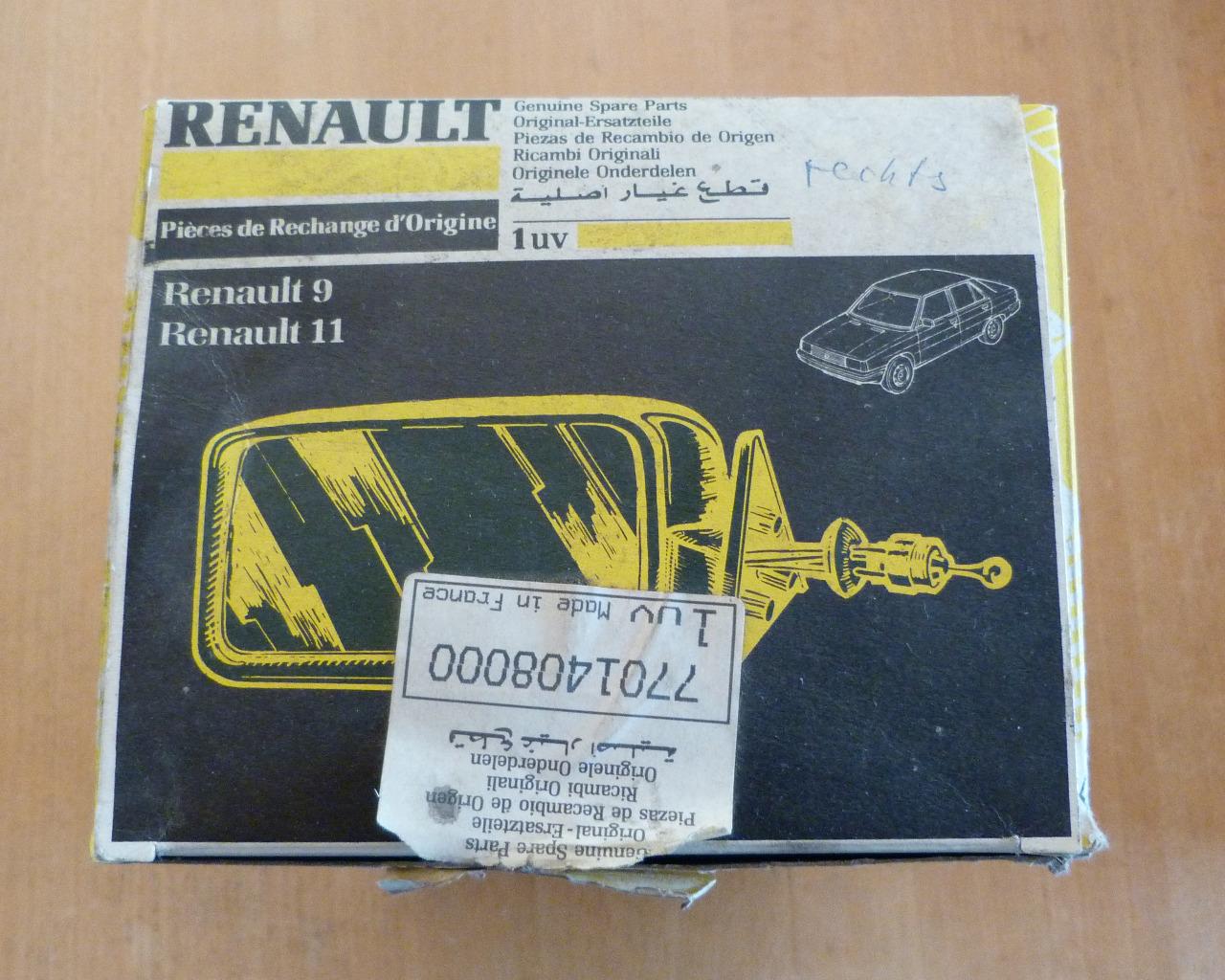 Retroviseur RENAULT 11 (R11) R9 R11 LesAnciennes.com