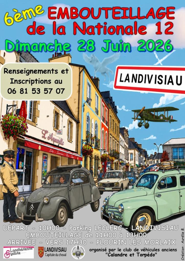 6ème Embouteillage de la Nationale 12 LesAnciennes.com