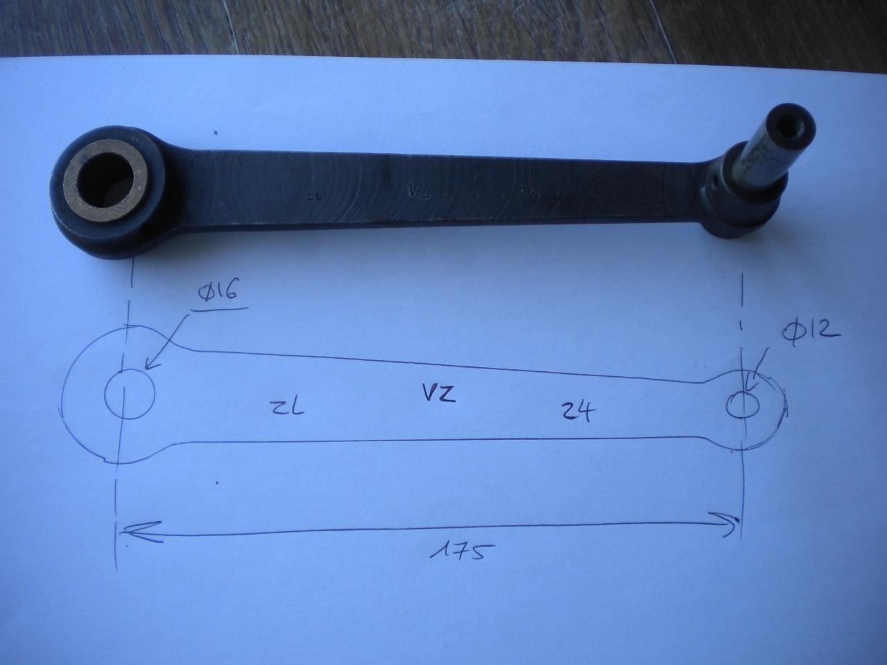 Pièces BIELLE MOTO moteur ZL a identifier LesAnciennes.com