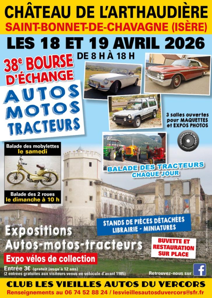 Bourse expo voitures, motos, tracteurs LesAnciennes.com