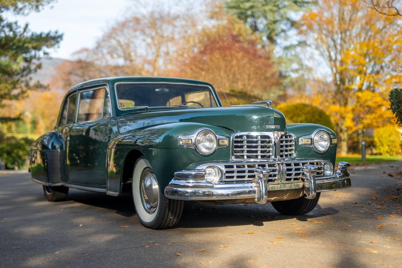 1948 Lincoln Continental Coupe Club V12 LesAnciennes.com